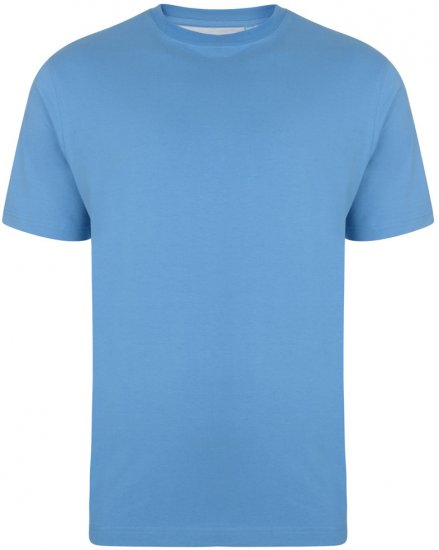 Kam Jeans T-shirt Blue - T-shirts - Grote Maten T-shirts Heren