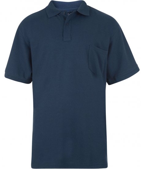 Kam Jeans Polo Denim - Polo shirts - Grote Maten Poloshirts Heren