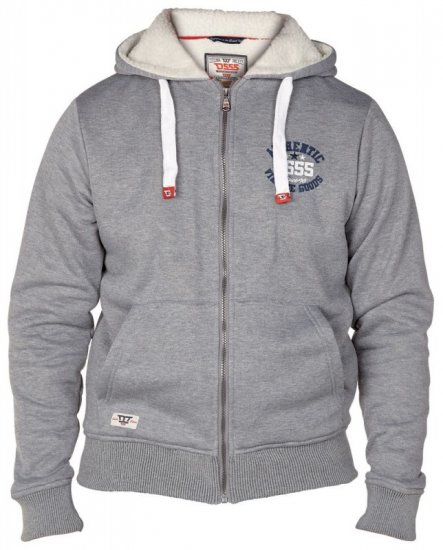 D555 Cocoa Fur Lined Hood - Sweaters & hoodies - Sweaters & Hoodies Grote Maten Heren