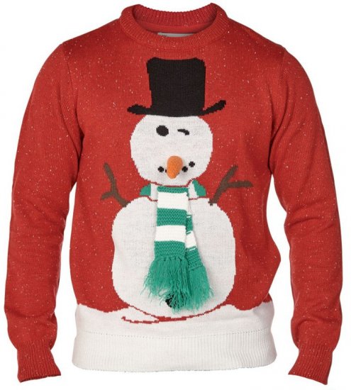 D555 Snowman Sweater - Sweaters & hoodies - Sweaters & Hoodies Grote Maten Heren