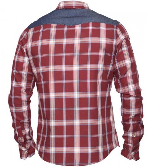 Mish Mash Tour Red - Hemden - Overhemden Grote Maten Heren