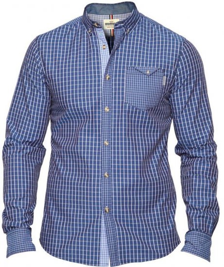 Mish Mash Radical Navy - Hemden - Overhemden Grote Maten Heren