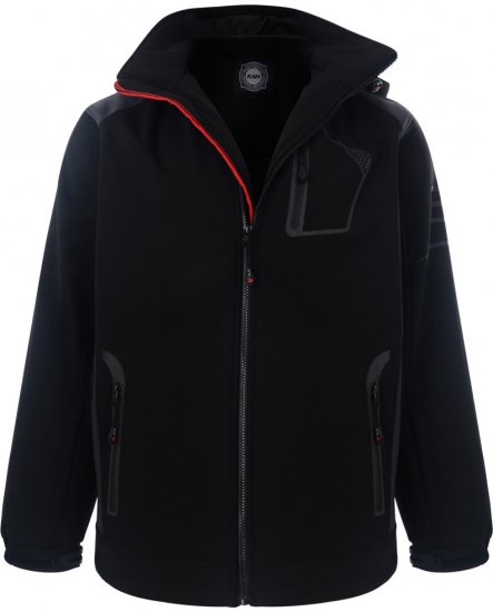 Kam Jeans Soft Shell Jacket - Jassen - Grote Maten Herenjassen