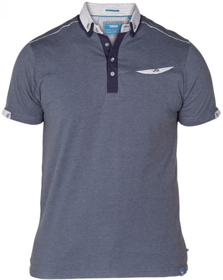 D555 Adler Denim - Polo shirts - Grote Maten Poloshirts Heren