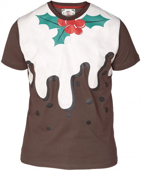 D555 Pudding T-shirt - T-shirts - Grote Maten T-shirts Heren