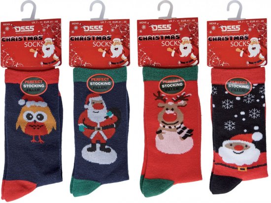 D555 Frosty Socks Single-pack - Ondergoed & zwem - Grote Maten Ondergoed Heren