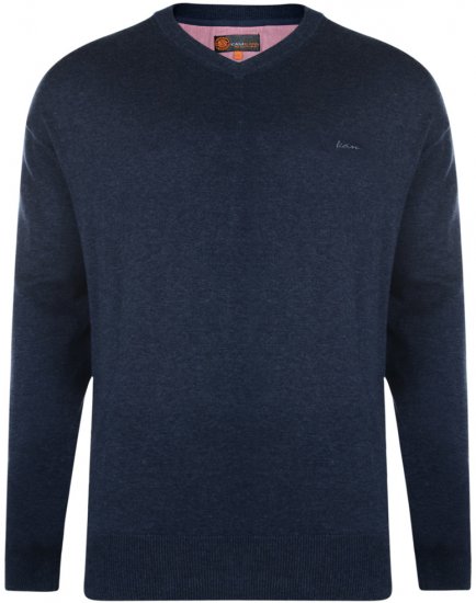 Kam Jeans Kbs55 Denim - Sweaters & hoodies - Sweaters & Hoodies Grote Maten Heren