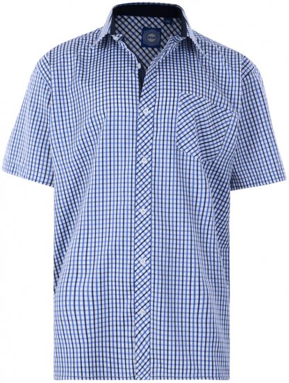 Kam Jeans Premium Check Shirt - Hemden - Overhemden Grote Maten Heren