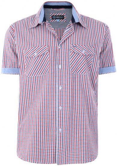Kam Jeans Gingham Shirt - Hemden - Overhemden Grote Maten Heren