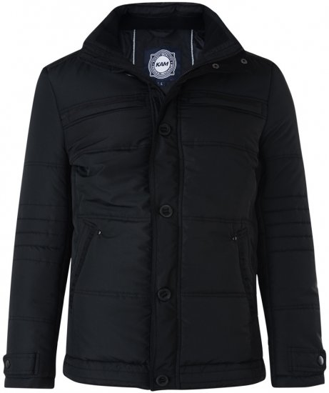 Kam Jeans Padded Jacket - Jassen - Grote Maten Herenjassen