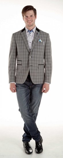 D555 Alfie Blazer - Pakken - Grote Maten Kostuum Heren