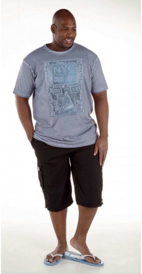 D555 Kelsey T-shirt - T-shirts - Grote Maten T-shirts Heren