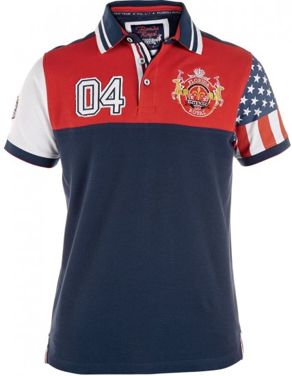 D555 Conway Royal Racing Polo - Polo shirts - Grote Maten Poloshirts Heren