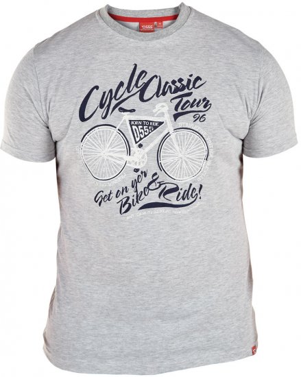 D555 Vincent Tee+Shirt - Hemden - Overhemden Grote Maten Heren