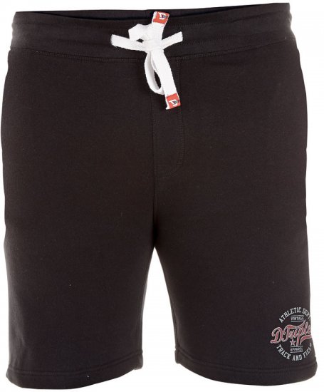 D555 Troy Black Short - Joggingbroeken & shorts - Joggingbroeken & Shorts Heren Grote Maten