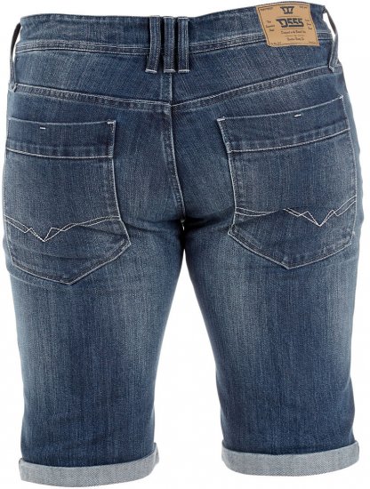 D555 Ferris Stretch Denim Short - Shorts - Grote Maten Korte Broeken Heren