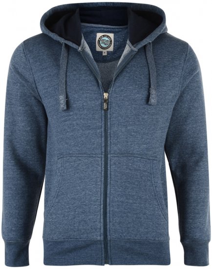 Kam Jeans Hoodie Denim Blue - Sweaters & hoodies - Sweaters & Hoodies Grote Maten Heren