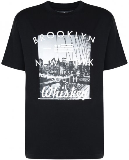 Kam Jeans Brooklyn T-shirt - T-shirts - Grote Maten T-shirts Heren