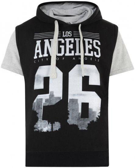 Kam Jeans Los Angeles Hoody/T-shirt set - T-shirts - Grote Maten T-shirts Heren