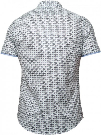 Mish Mash Tadley Mint-Navy - Hemden - Overhemden Grote Maten Heren