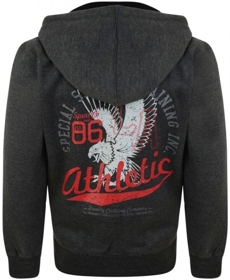 Kam Jeans Eagle Print Hoody - Sweaters & hoodies - Sweaters & Hoodies Grote Maten Heren