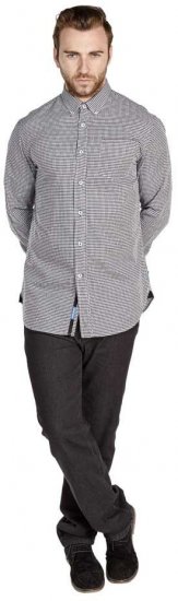 D555 Garret Shirt With Contrast Details - Hemden - Overhemden Grote Maten Heren