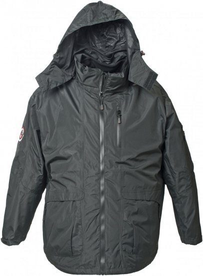 Marc & Mark 3-in-1 Genf Winter Jacket Black - Jassen - Grote Maten Herenjassen