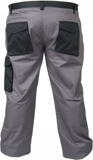 Marc & Mark Work pants Grey - Werkkleding - Werkkleding Grote Maten Heren