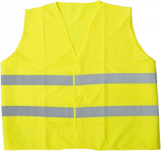 Marc & Mark Hi-Vis Vest Yellow - Werkkleding - Werkkleding Grote Maten Heren