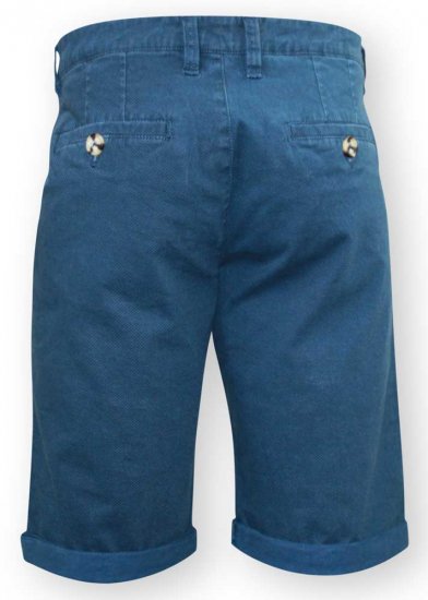 D555 Bruce Chino Short Blue - Shorts - Grote Maten Korte Broeken Heren