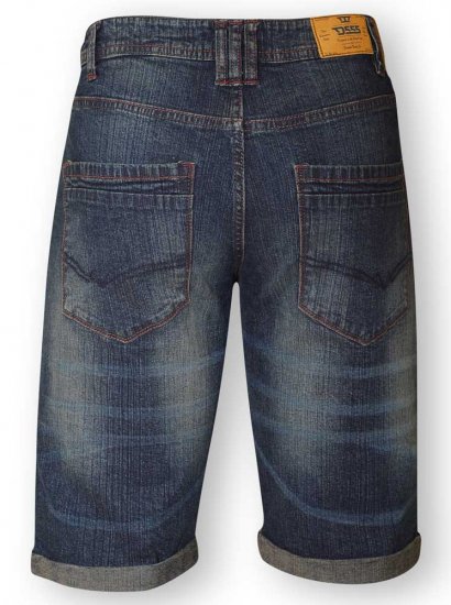 D555 Dillan Stretch Denim Short - Shorts - Grote Maten Korte Broeken Heren