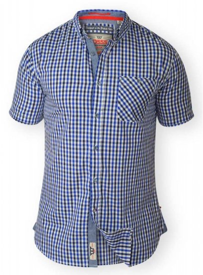D555 JAIDEN Short Sleeve Shirt & T-shirt Combo - Hemden - Overhemden Grote Maten Heren