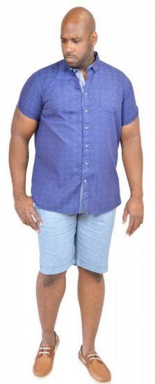 D555 ARNOLD Short Sleeve Shirt - Hemden - Overhemden Grote Maten Heren