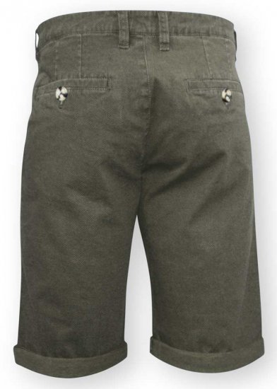 D555 Bruce Chino Short Khaki - Shorts - Grote Maten Korte Broeken Heren