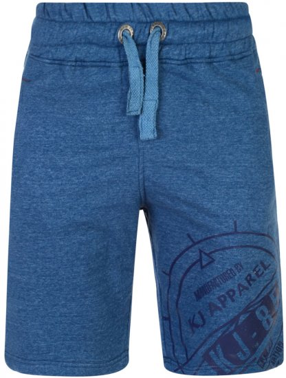 Kam Jeans 302 Fashion Sweat Shorts Blue - Joggingbroeken & shorts - Joggingbroeken & Shorts Heren Grote Maten