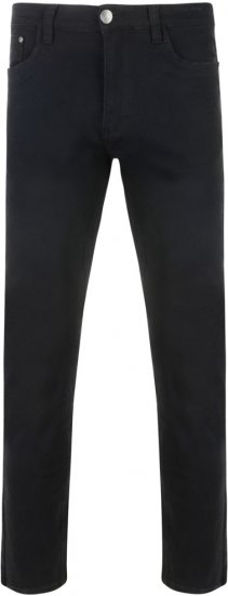 Kam Jeans Alba 5-pocket Stretch Chinos Black - Jeans & broeken - Jeans & Broeken Grote Maten Heren