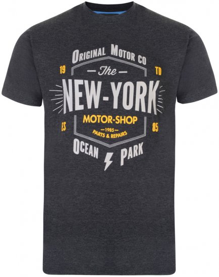 Kam Jeans New York Tee - T-shirts - Grote Maten T-shirts Heren