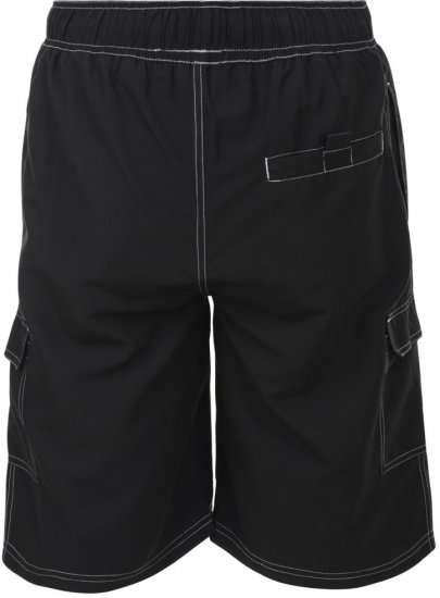 Motley Denim Swim Shorts Black - Ondergoed & zwem - Grote Maten Ondergoed Heren
