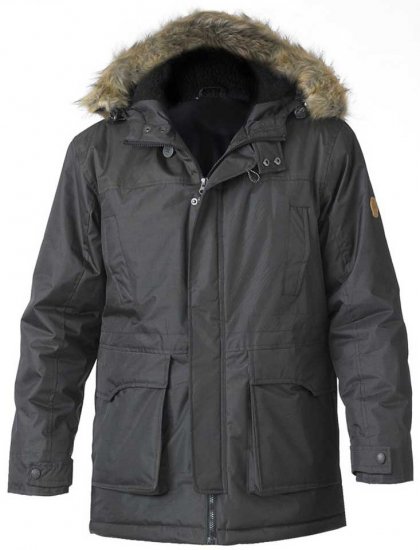 D555 Lovett Parka Dark Khaki - Jassen - Grote Maten Herenjassen