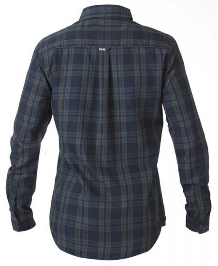 D555 Angelo LS Shirt Navy - Hemden - Overhemden Grote Maten Heren