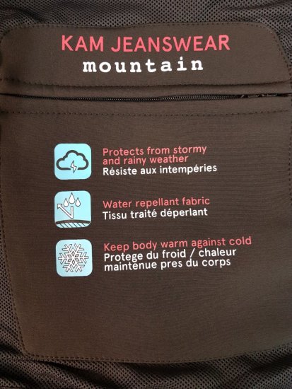 Kam Jeans Soft Shell Jacket - Jassen - Grote Maten Herenjassen