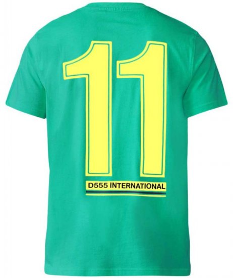 D555 Ricardo T-shirt Green - T-shirts - Grote Maten T-shirts Heren