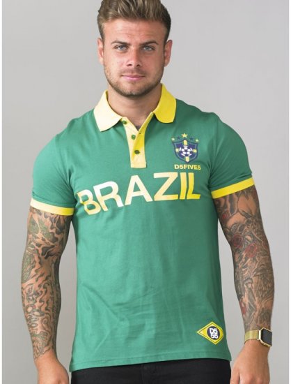 D555 Silva Polo Green - Polo shirts - Grote Maten Poloshirts Heren