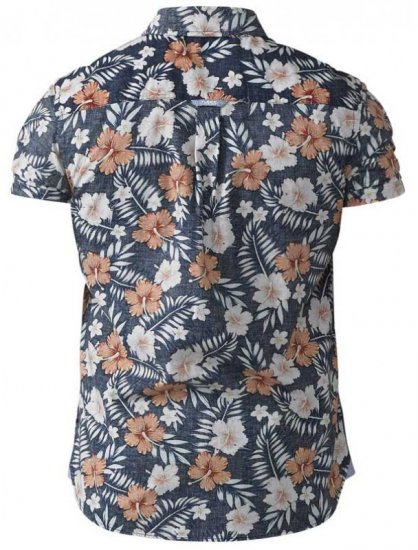 D555 Huxley Hawaii Shirt - Hemden - Overhemden Grote Maten Heren