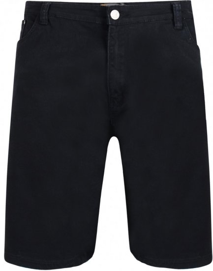 Kam Jeans Alba2 Shorts Black - Shorts - Grote Maten Korte Broeken Heren