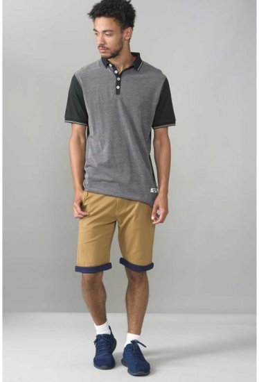 D555 Cecil Polo Black - Polo shirts - Grote Maten Poloshirts Heren