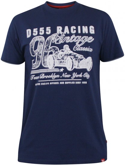 D555 Hadwin Short Sleeve Shirt & T-shirt Combo - Hemden - Overhemden Grote Maten Heren