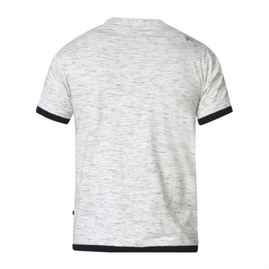 D555 Merlin T-shirt Grey - T-shirts - Grote Maten T-shirts Heren