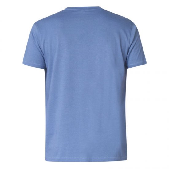 D555 Arizona T-shirt Blue - T-shirts - Grote Maten T-shirts Heren