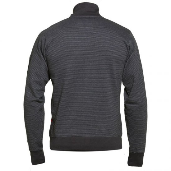 D555 Buxton Full Zip Sweatshirt Black - Sweaters & hoodies - Sweaters & Hoodies Grote Maten Heren